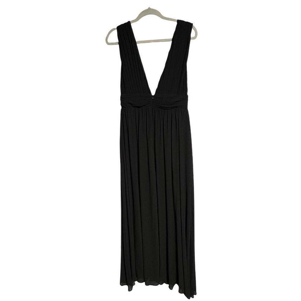 Nordstrom Love X Design Sleeveless Black Cocktail Formal Wedding Dress Large NWT